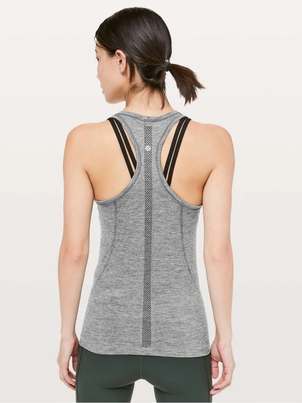 Lululemon Swiftly Tech Racerback *Sparkle Black / White / Silver